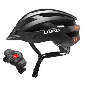 Protective Bicycle Helmet Livall MT1NEO-L-BLK 58–62 cm with LED and SOS