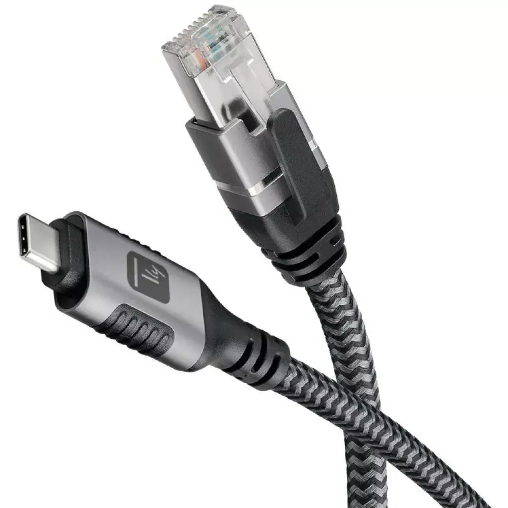 TECHLY USB-C — Gigabit Ethernet RJ45 Cat6 1 м Photo 4