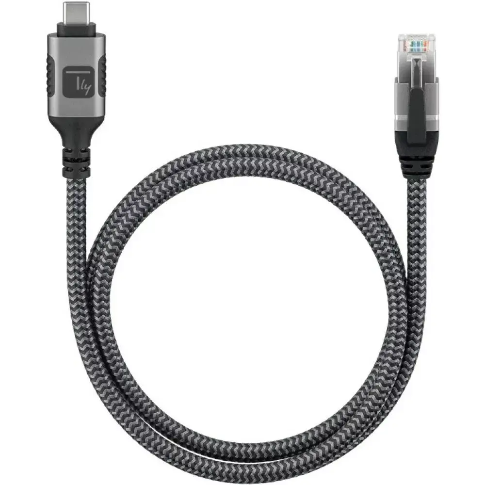 TECHLY USB-C на Gigabit Ethernet RJ45, 3 м Photo 2