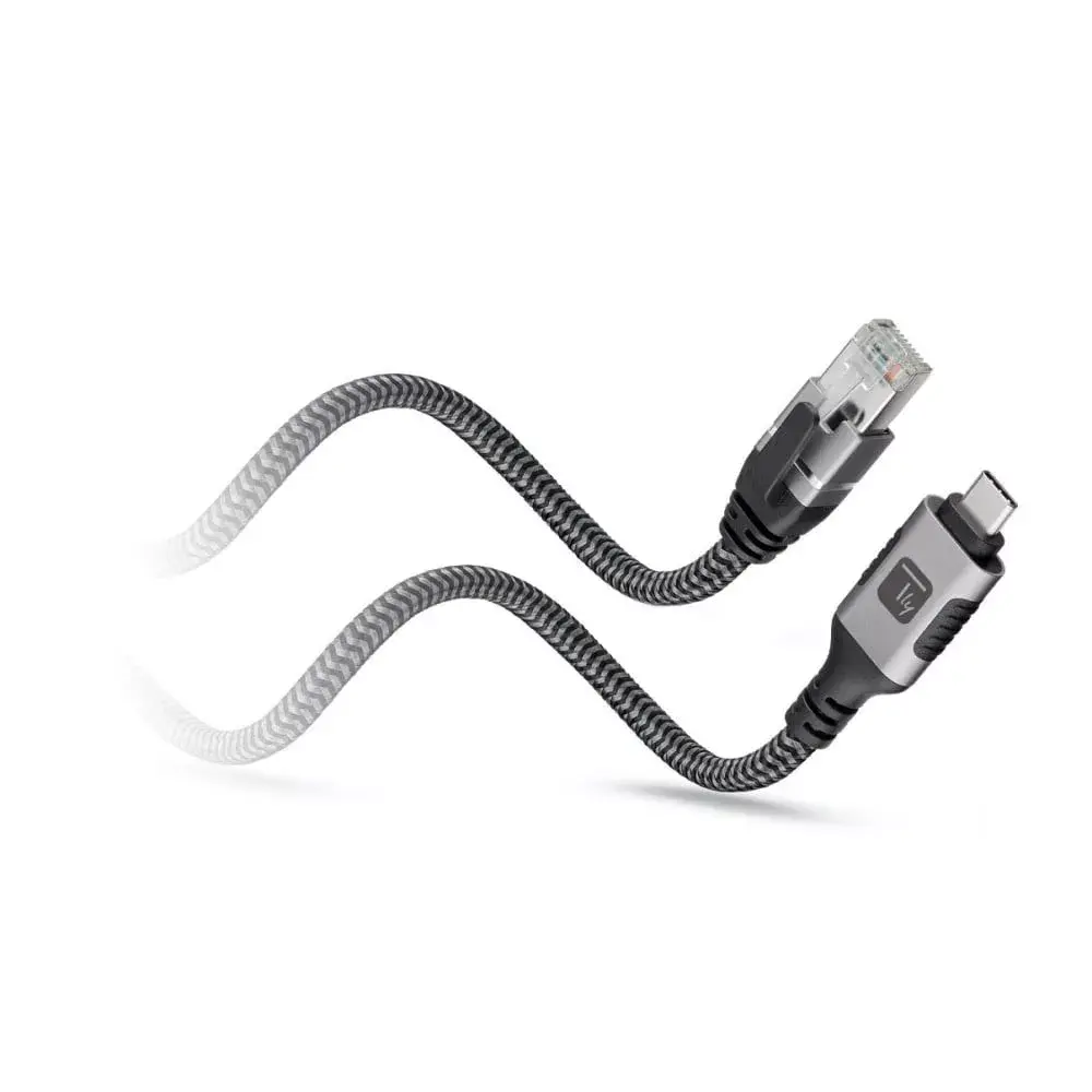 TECHLY USB-C на Gigabit Ethernet RJ45, 3 м Photo 3