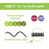 TECHLY USB-C на Gigabit Ethernet RJ45, 3 м Photo 5
