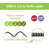 TECHLY USB-A на Gigabit Ethernet RJ45 кабель 1 м Photo 5