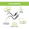 TECHLY USB-A на Gigabit Ethernet RJ45 кабель 1 м Photo 10