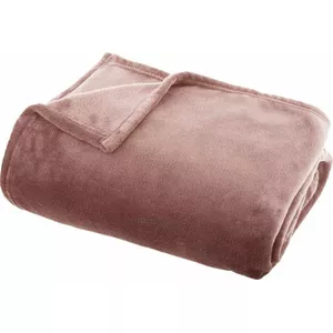 Atmosphera 156047P Pink Throw Blanket 130 x 180 cm