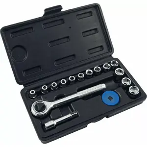 Impact socket set Vorel 58160, 1/4" drive, 16 pieces