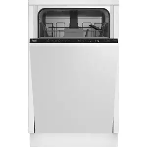 Built-in dishwasher BEKO BDIS36020 — full size 60 cm, 14 place settings, Energy class E, 6 programs, automatic door opening