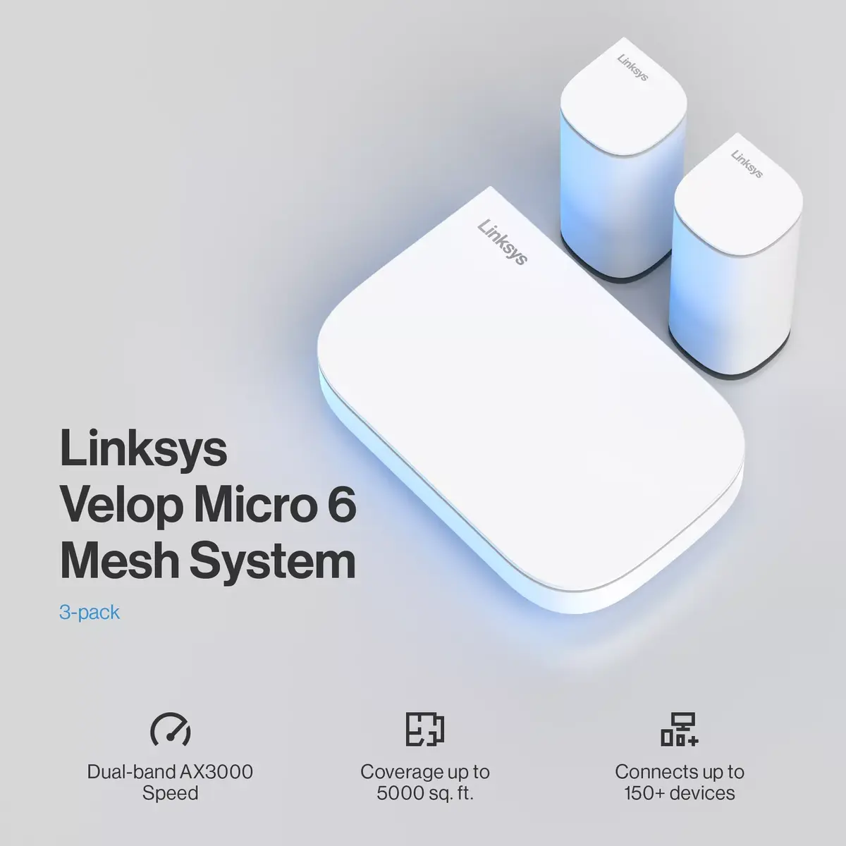 Maršrutētājs Linksys Velop Micro 6 Photo 2