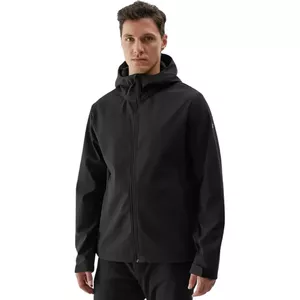 Softshell Jacket 4F M283 Deep Black XL — men's water-resistant, breathable outerwear