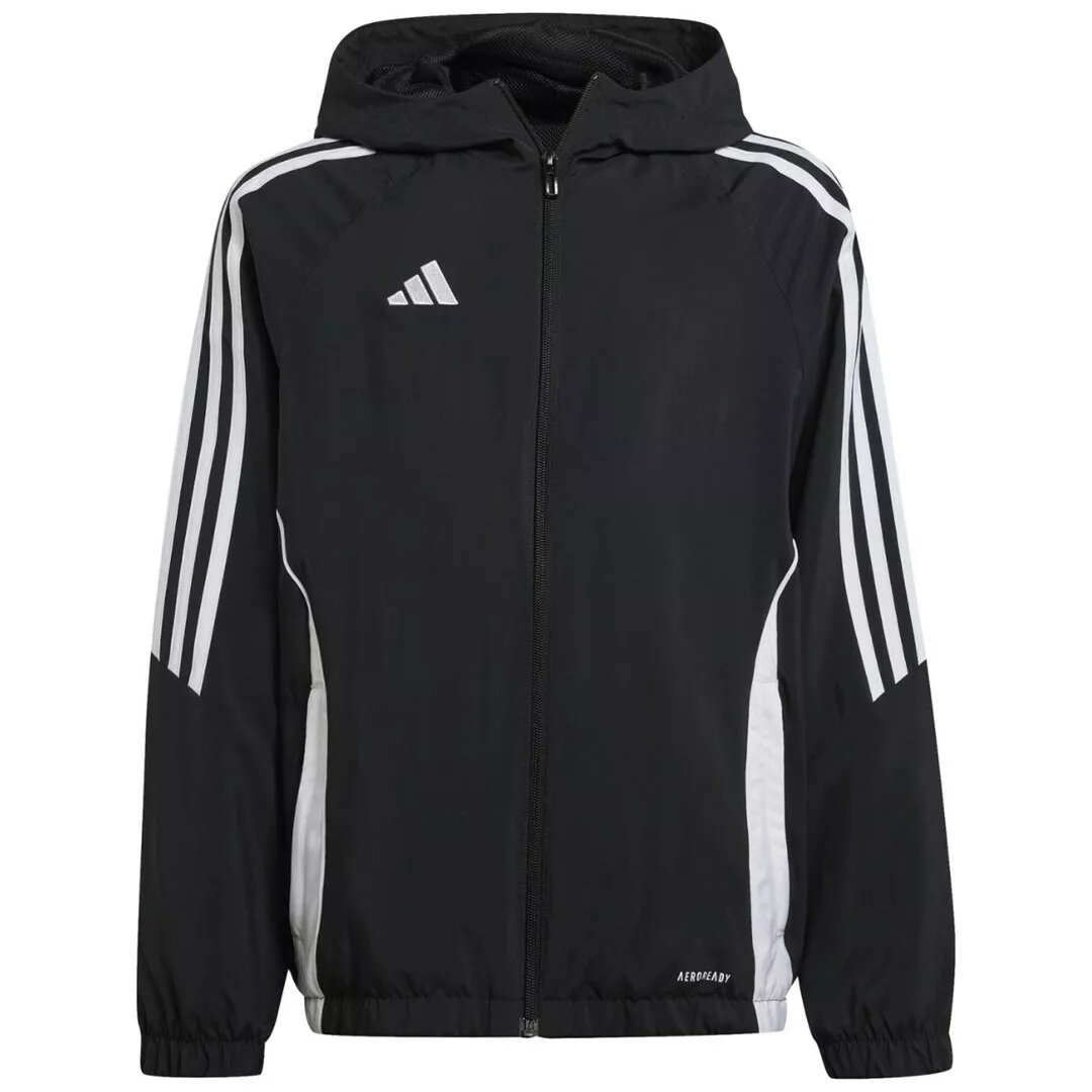 Adidas Tiro 24 bērnu jaka melnā