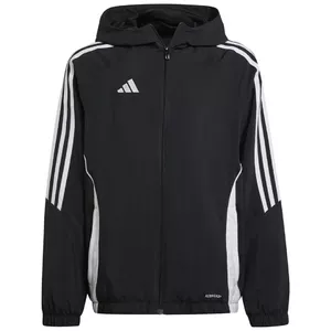 adidas Tiro 24 bērnu jaka melnā krāsā, izmērs 140 cm IM8798