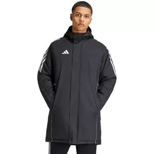 Vīriešu jaka ADIDAS Tiro 24 Stadium Parka melni‑balta, izmērs S