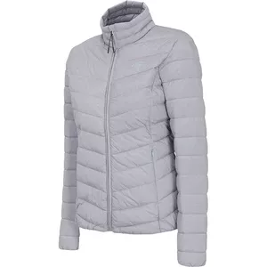 Sieviešu jaka 4F cool light gray melange H4L21 KUDP003 27M