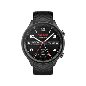 Смарт‑часы ONEPLUS Watch 2R 46 мм AMOLED 1,43" 466×466 2 ГБ RAM 32 ГБ 500 мА·ч серый силикон/нержавеющая сталь Wi‑Fi GPS Wear OS