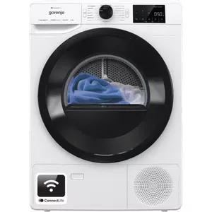 Tumble dryer Gorenje DPNE83GNLWIFI/PL 8 kg, heat pump, WiFi, A+++ energy class, white