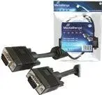 Кабель VGA MediaRange MRCS115 10 м, VGA (D-Sub) штекер-штекер, черный