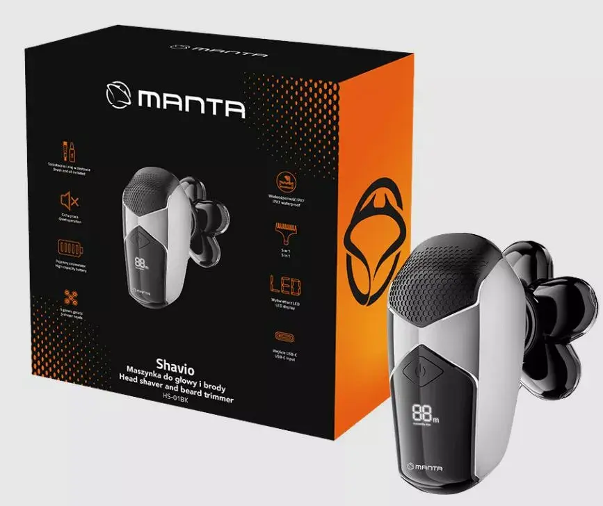 Накладные проводные наушники MANTA HS-01BK Photo 11