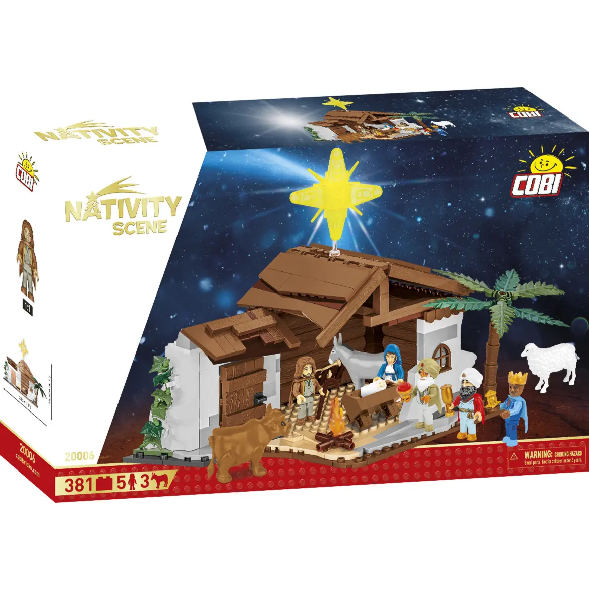 Cobi Nativity scene конструктор — 381 дет. Photo 5