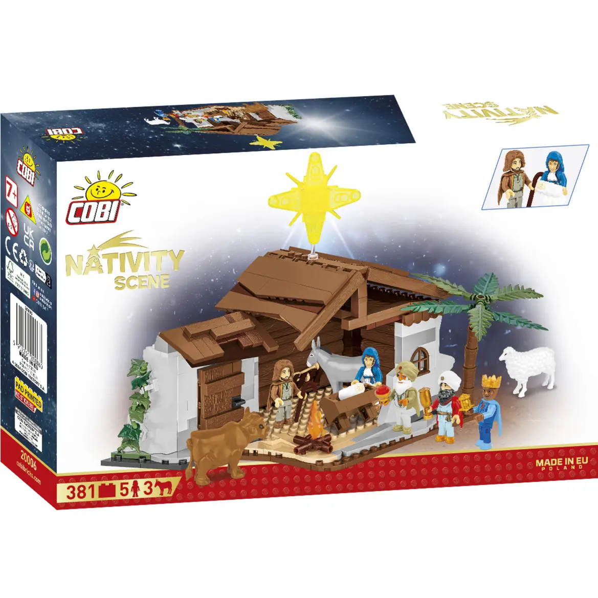 Cobi Nativity scene конструктор — 381 дет. Photo 6