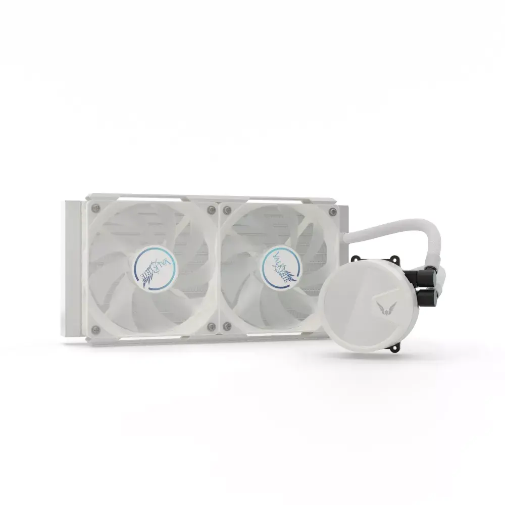 Система жидкостного охлаждения All-in-one Valkyrie A240 White Photo 3
