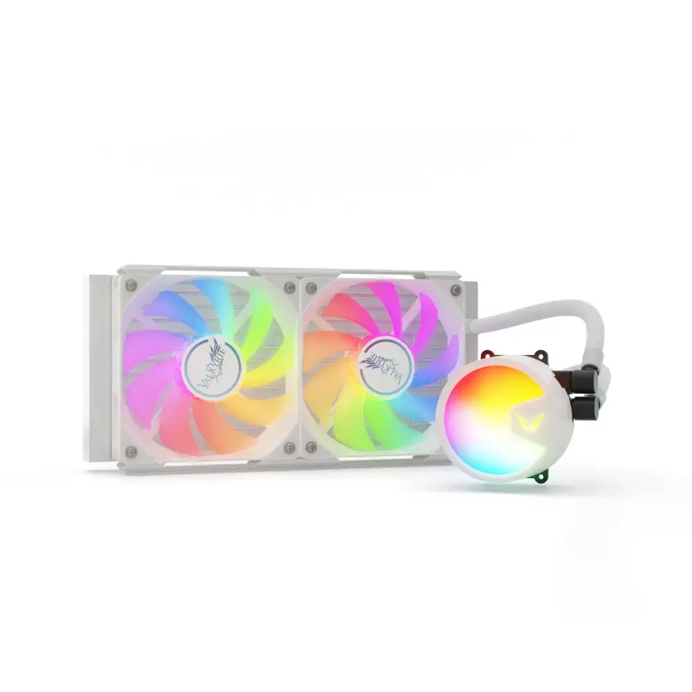 Система жидкостного охлаждения All-in-one Valkyrie A240 White Photo 4
