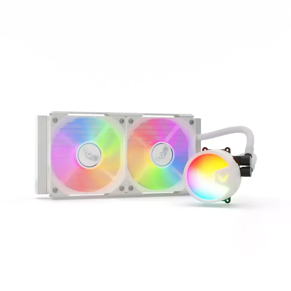 Система жидкостного охлаждения All-in-one Valkyrie A240 White Photo 5