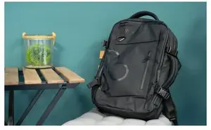 Mugursoma Ultron Rucksack NPU 17 inch melna izturīga konstrukcija