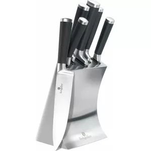 Kitchen knife set berlinger haus BH-2426, 6-piece cutlery set, Black Royal