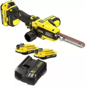 Шлифовальная машинка Stanley ST BAND FILE V20 SFMCE210D2K 2x2.0Ah 13mm
