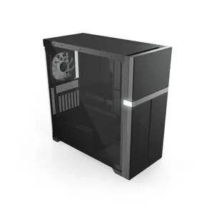Datora korpuss Valkyrie VK02 Lite Midi Tower Melns