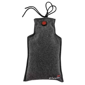 Body warmer Glovii GHW1 Black — wearable heated pad for back, chest, neck, shoulder, stomach, pocket