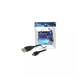 MediaRange MRCS113 USB cable 1.5 m USB A Black