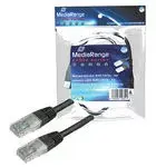 MediaRange MRCS110 Cat5 Networking Cable 1.5 m Black