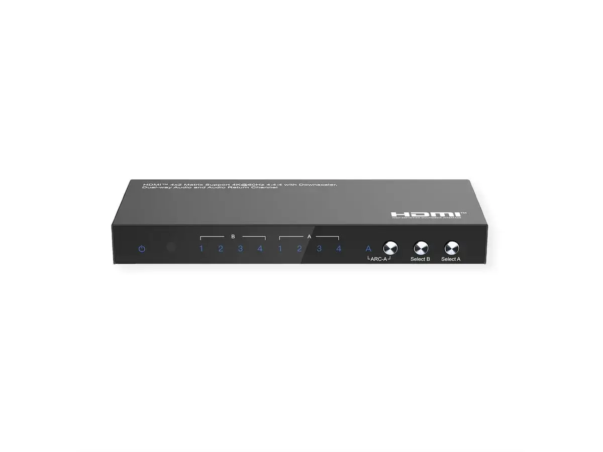 VALUE AV matrix switcher 14.99.3591 — HDMI 4x2 4K Photo 2