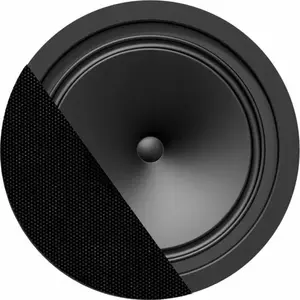 Ceiling speaker Audac CENA812/B SpringFit™ 8" Black – 8Ω and 100V