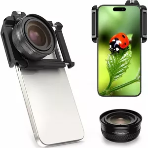 Apexel Super Makro HD Zoom objektīvs 10–20x priekš viedtālruņa — Apexel SB9088