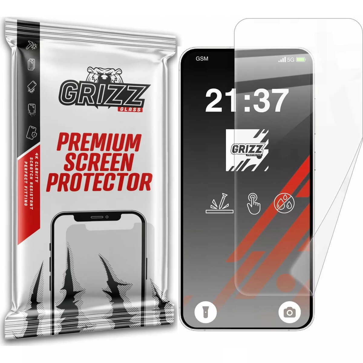 GrizzGlass keramiskā aizsargvielma priekš Samsung Galaxy