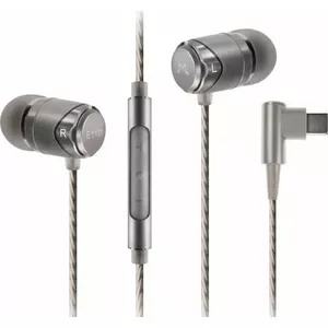 Wired in-ear headphones SoundMagic E11D by SoundMagic, Dark Gun