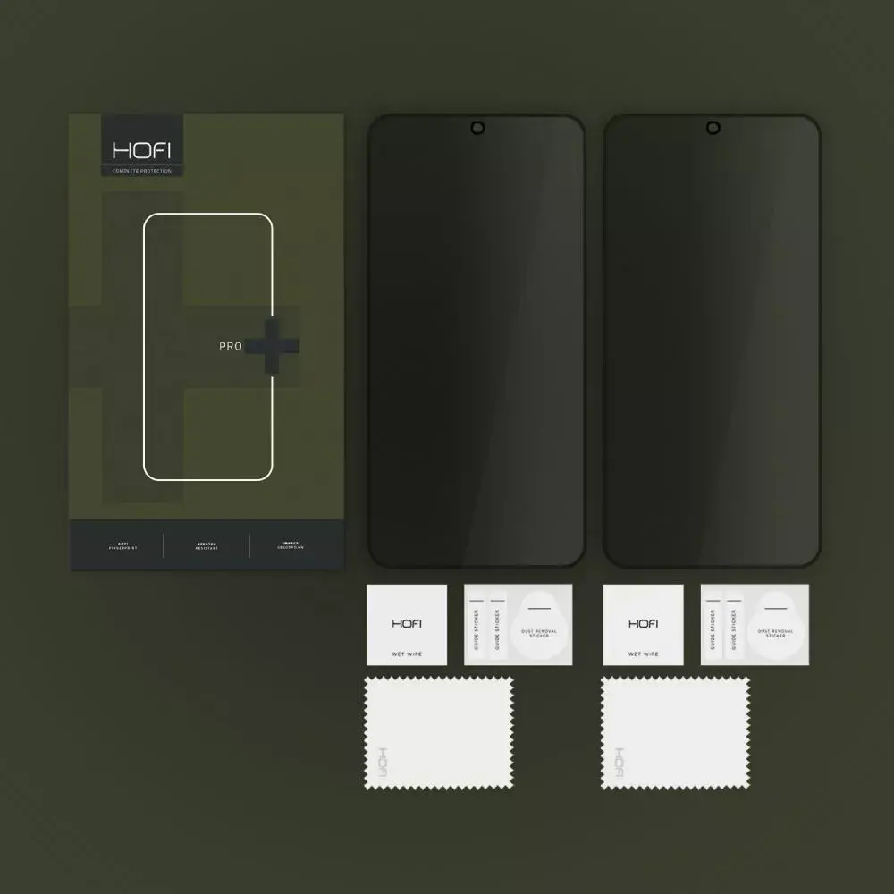 Hofi Anti-Spy Glass Pro+ приватное стекло для Galaxy S25 Photo 8