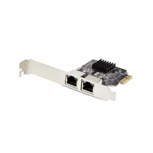 StarTech.com 2-Port Gigabit PCIe Network Adapter Card Dual Realtek RTL8111H Wired PCI Express NIC