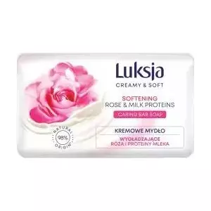 Sarantis Creamy & Soft Bar Soap Rose & Milk Proteins 90 g