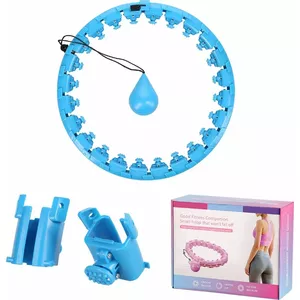 Weighted Hula Hoop FH01 Blue with Removable Weights — No name