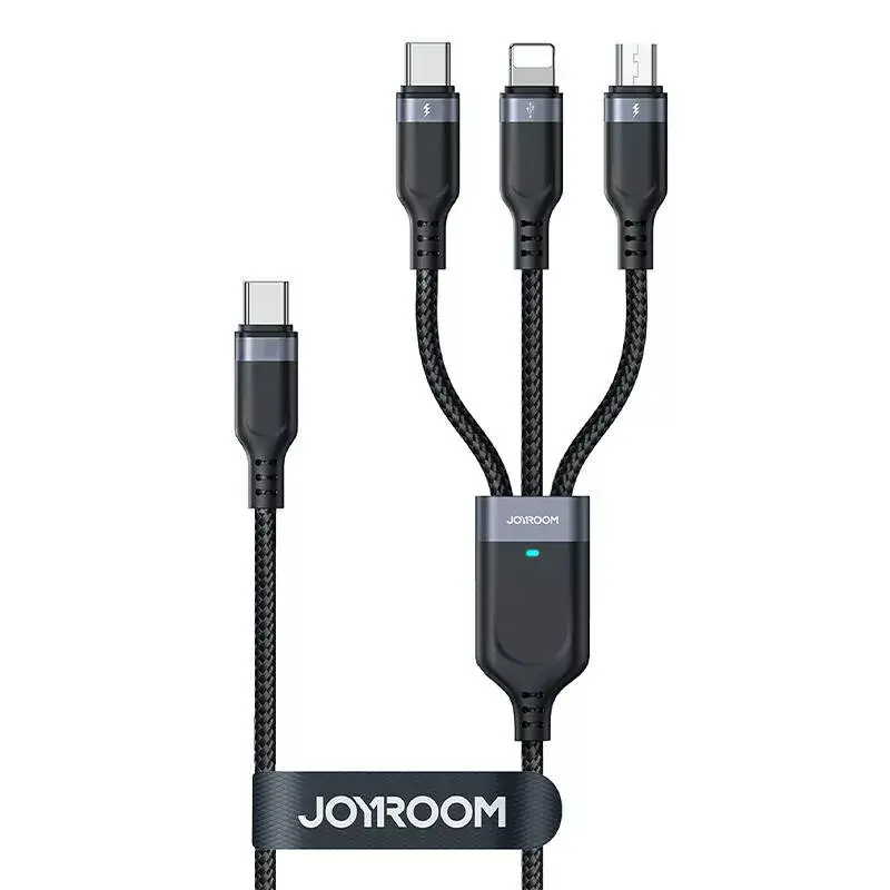Joyroom S-A18 Multi-function USB to USB-C/Lightning Photo 4