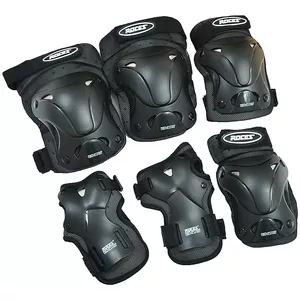 Roces Adult Standard Inline Skate Pads Black Size L