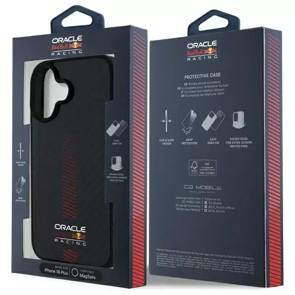 Жёсткий чехол Red Bull RBHMP16M24CFGSMK для iPhone 16 Plus Photo 4