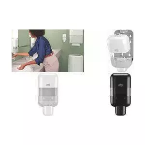 Soap dispenser Tork Elevation S5 Mini 565200, white plastic, 475 ml