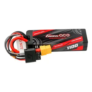 Battery Gens ace Redline 2.0 Series 8500mAh 7.6V 140C 2S1P HardCase HV Lipo