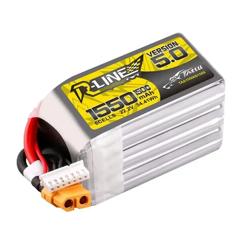 LiPo аккумулятор Tattu R-Line Version 5.0 1550mAh 22.2V 6S Photo 2