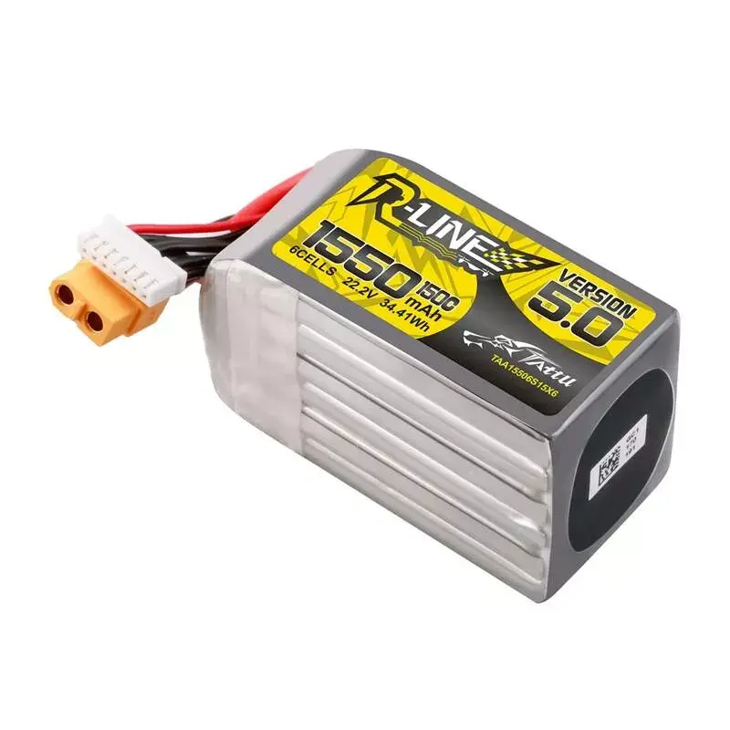 LiPo аккумулятор Tattu R-Line Version 5.0 1550mAh 22.2V 6S Photo 3