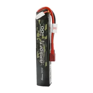 Battery for airsoft Gens ace 1100mAh 3S1P LiPo 11.1V 25C