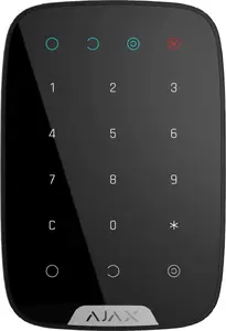 Wireless keypad Ajax WRL/PLUS BLACK 38252 for security system, numeric input, battery-powered